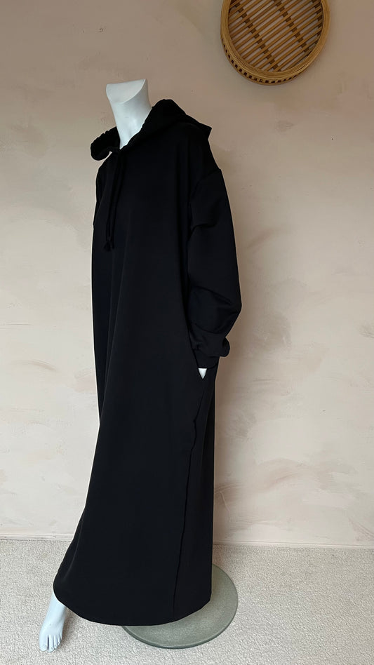 Maxi hoodie dress