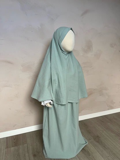 Cotton khimar kids