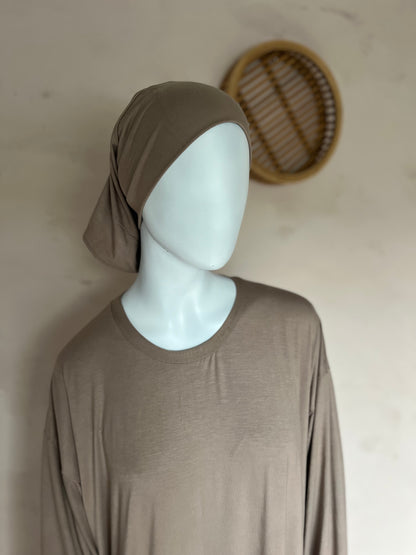 Inner hijab cap