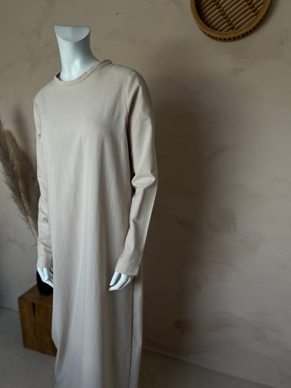 Long sleeve cotton dress