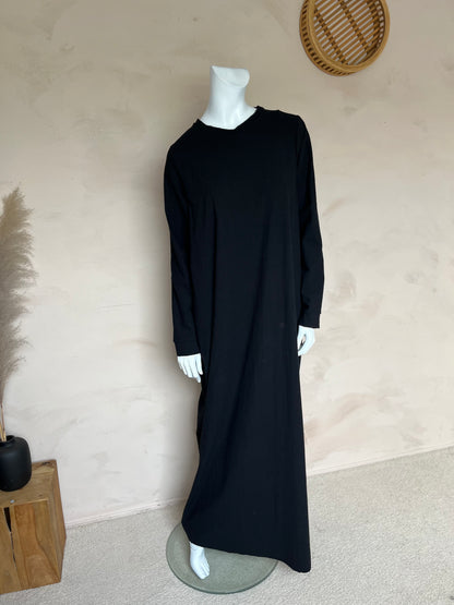 Long sleeve cotton dress